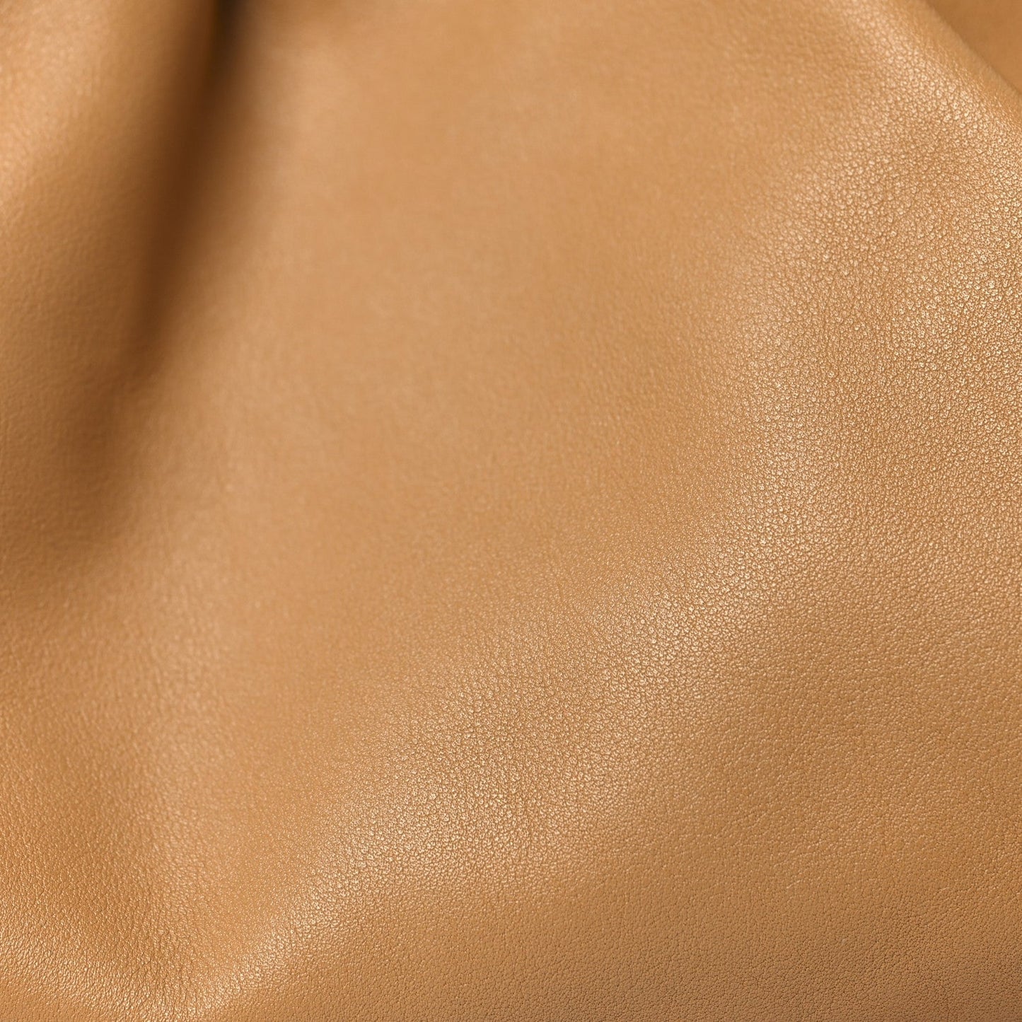 Calfskin Teen Pouch Caramel