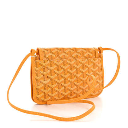 Goyardine Plumet Wallet Clutch Yellow