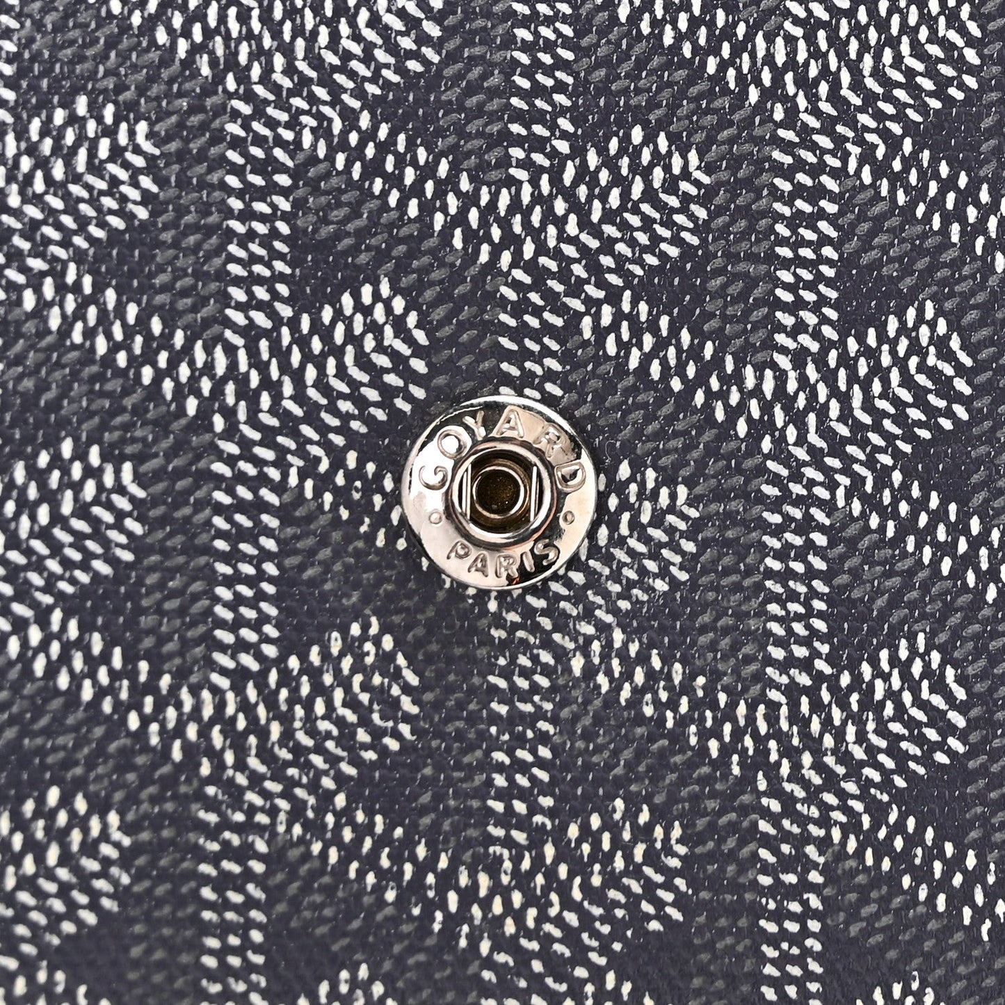 Goyardine Monte Carlo Bois Clutch With Strap Gray