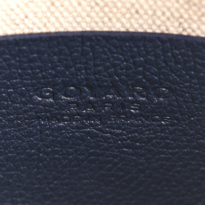 Goyardine Plumet Wallet Clutch Navy