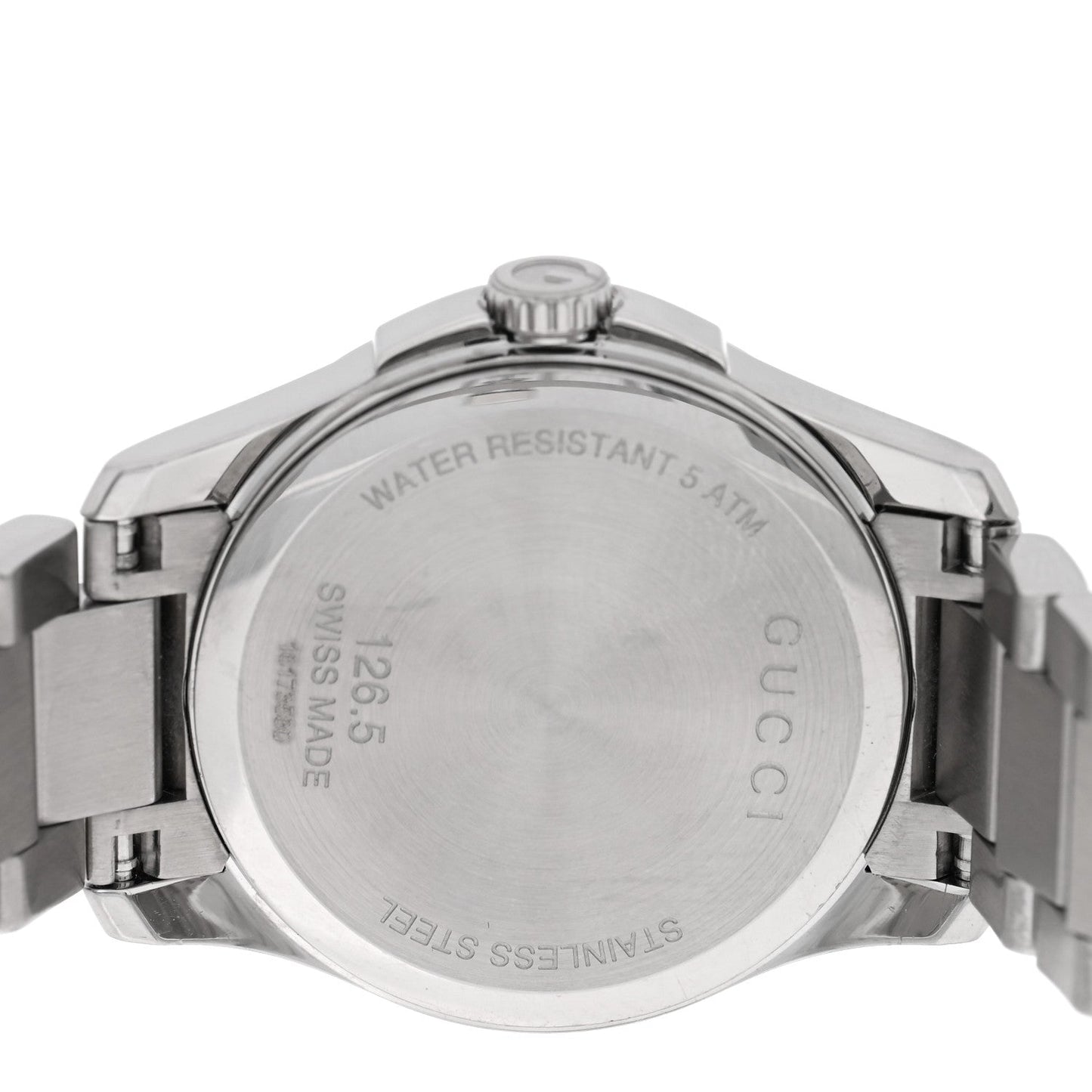 Stainless Steel Diamond Bezel Mother of Pearl 28mm G-Timeless Quartz Watch