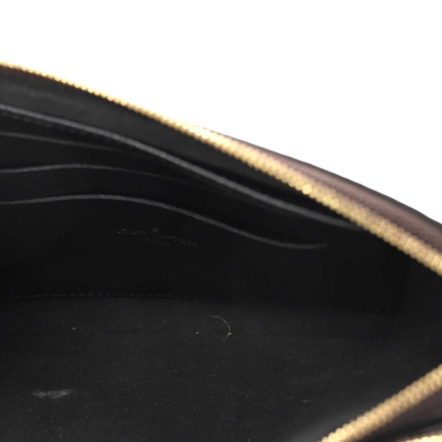 Reverse Monogram Giant Double Zip Pochette