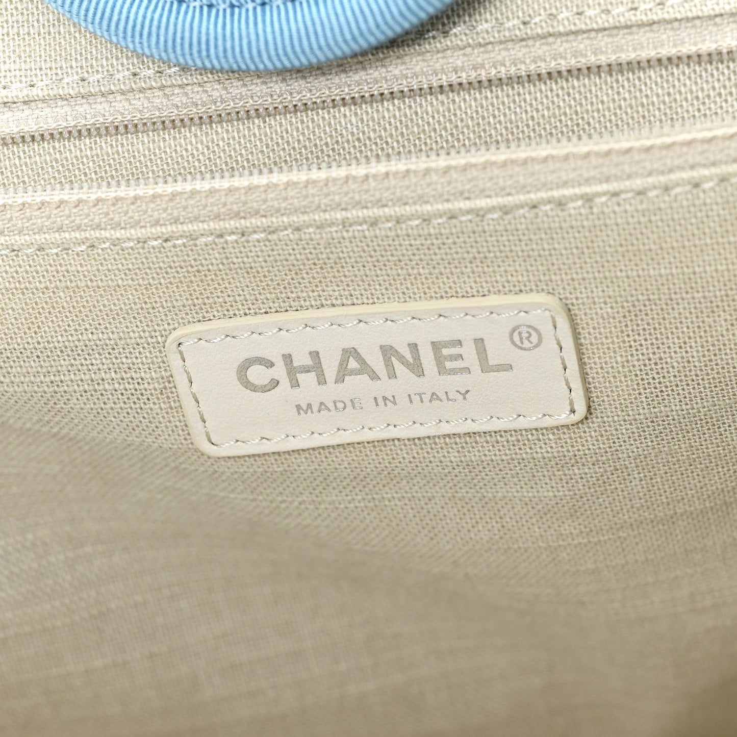 Mixed Fibers Medium Deauville Tote Light Blue
