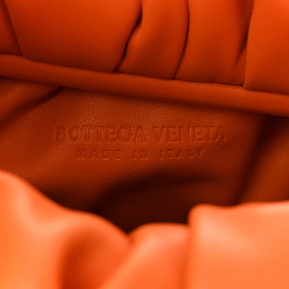 Smooth Butter Calfskin Small The Shoulder Pouch Light Orange