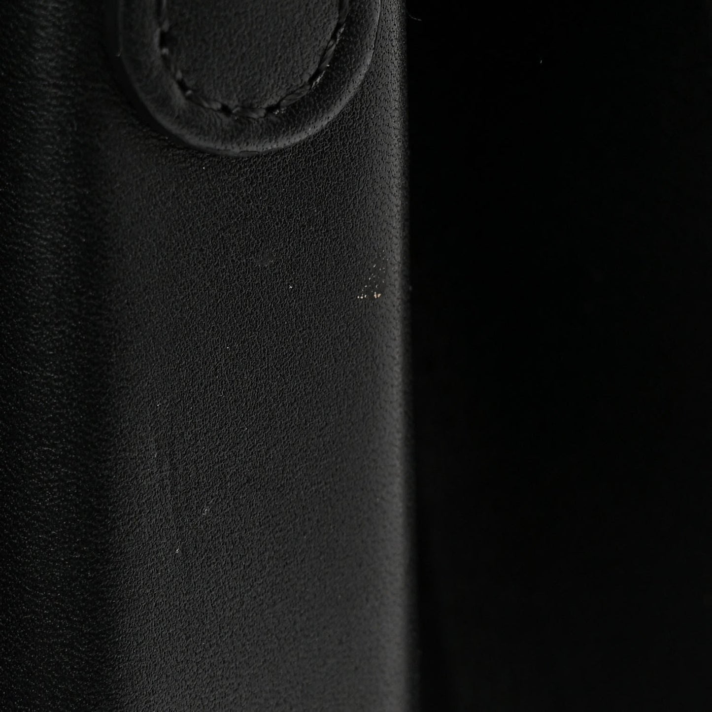 Calfskin Patent Calfskin GM Tempete Satchel Black White