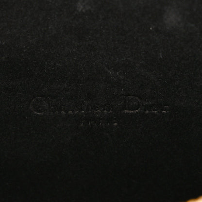 Grained Calfskin Caro Double Pouch Black