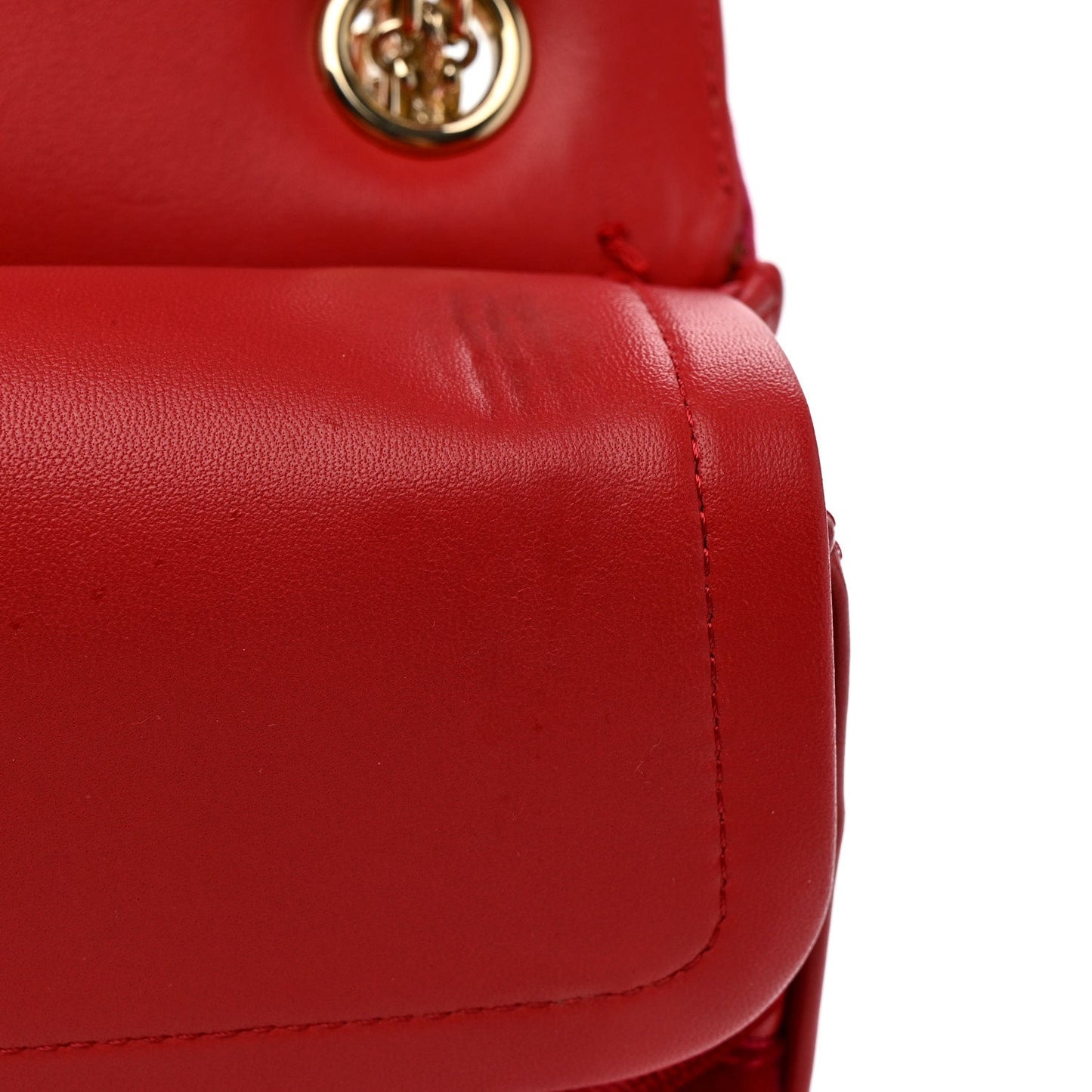 Lambskin Velvet Grosgrain Quilted 2.55 Reissue 225 Flap Red