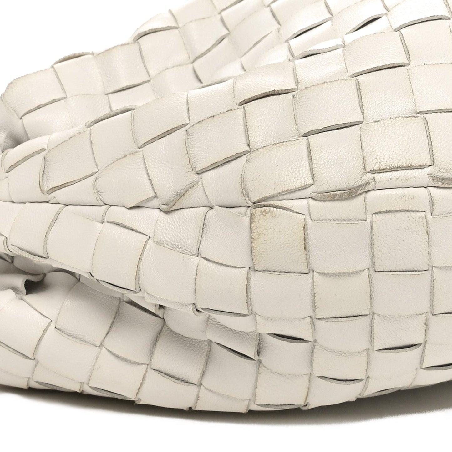 Nappa Intrecciato Teen Jodie Hobo White