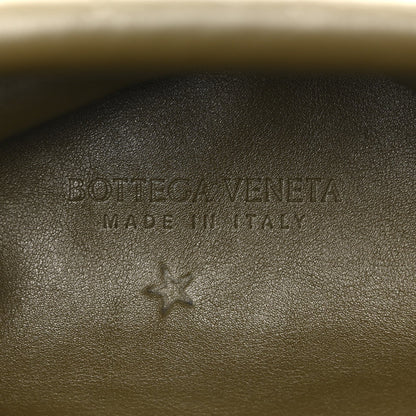 Smooth Butter Calf The Pouch Oversized Clutch  Kaki Fondent
