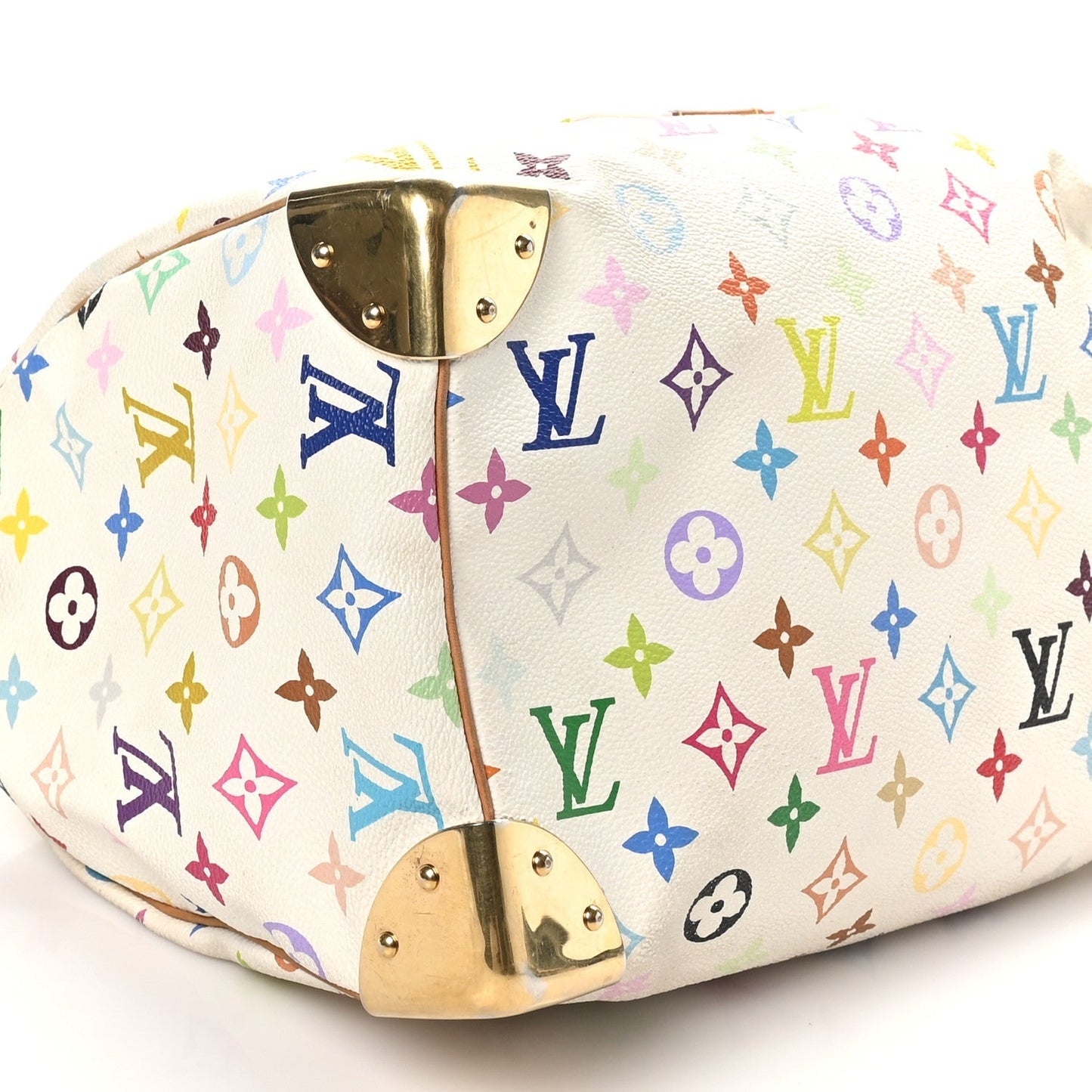 Monogram Multicolor Speedy 30 White