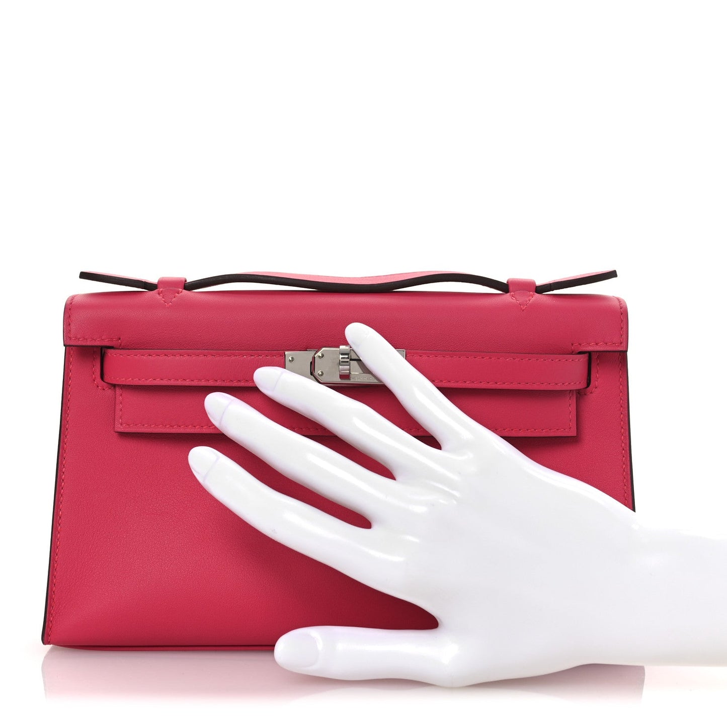 Swift Kelly Pochette Clutch Rose Extreme