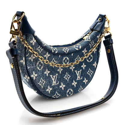 Monogram Jacquard Denim Loop Bleu