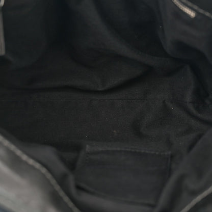 Calfskin Medium Paddington Capsule Satchel Bleu Nuit