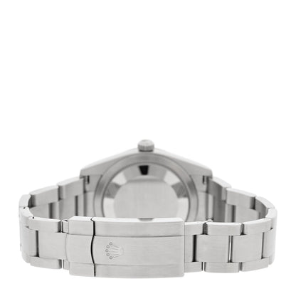 Stainless Steel 34mm Oyster Perpetual Watch Pink 124200
