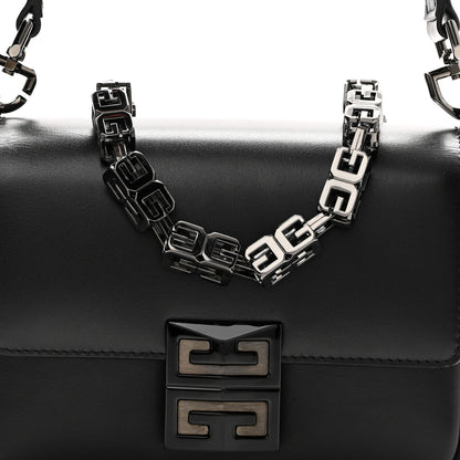 Box Calfskin Small 4G Cube Chain Shoulder Bag So Black