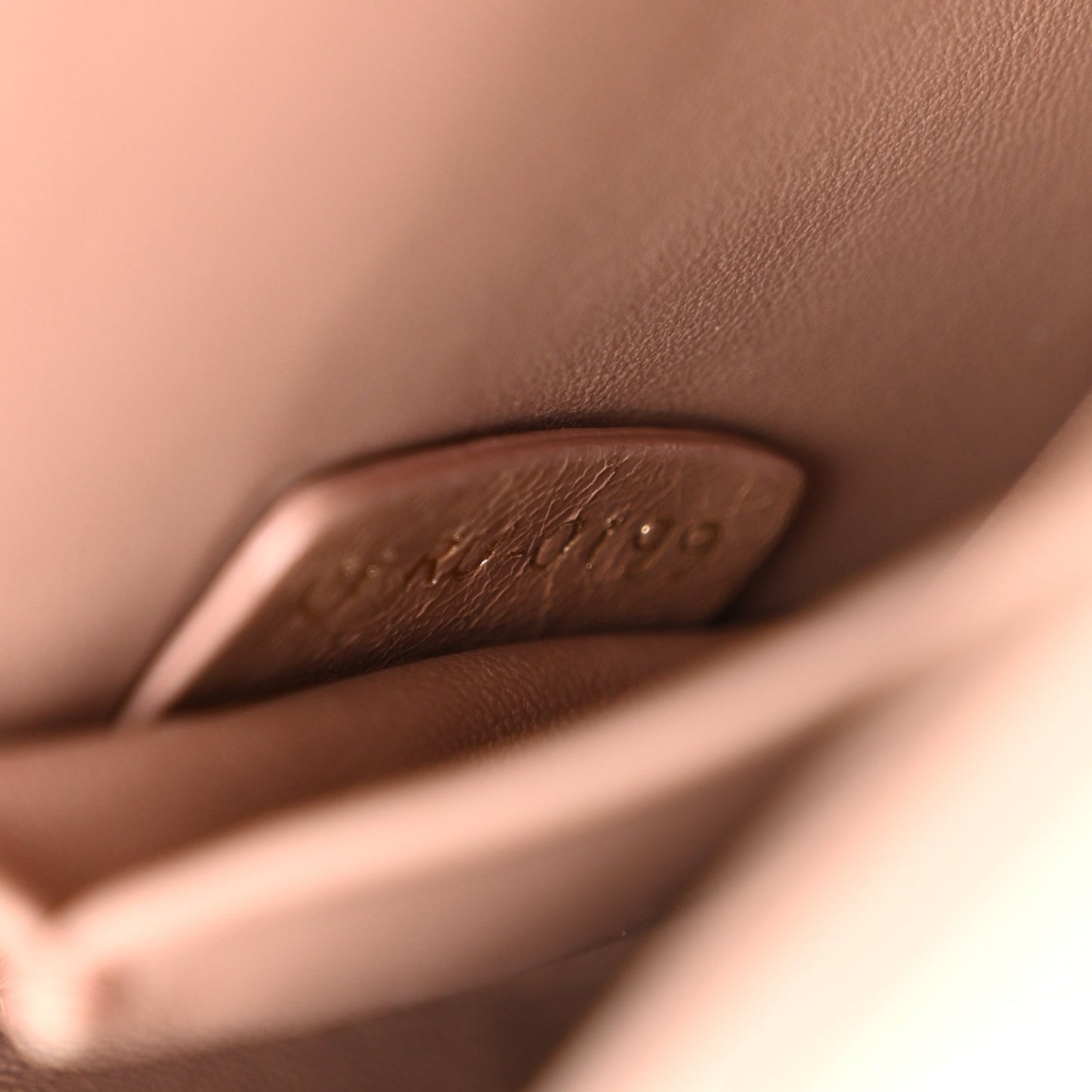 Smooth Calfskin Micro 30 Montaigne Flap Bag Pale Pink