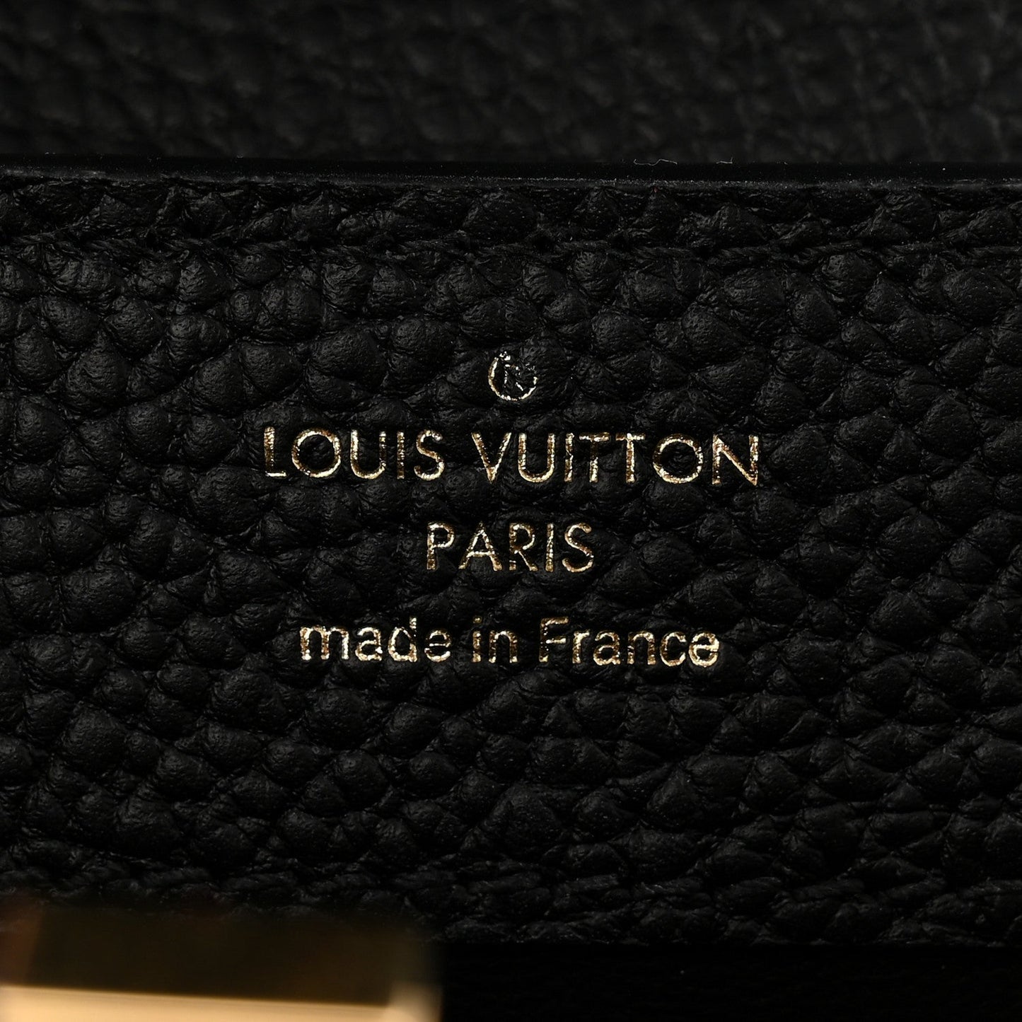 Taurillon Mini Capucines Black