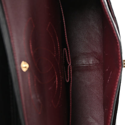 Aged Calfskin Quilted 2.55 Reissue 226 Flap Black