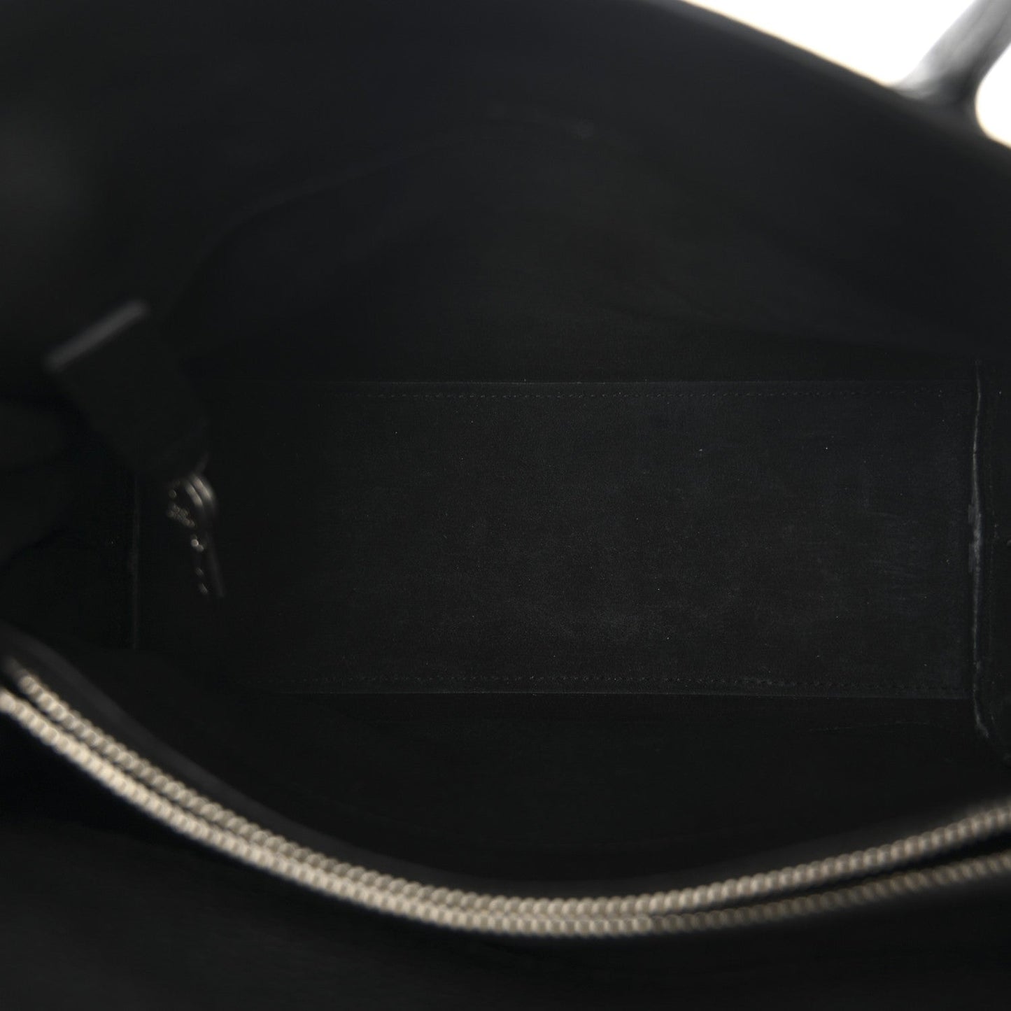 Grained Calfskin Baby Sac De Jour Souple Black