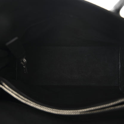 Grained Calfskin Baby Sac De Jour Souple Black