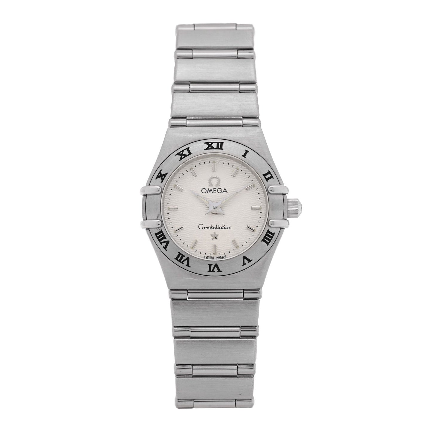 Stainless Steel 22mm Constellation Quartz Watch White 1562.30
