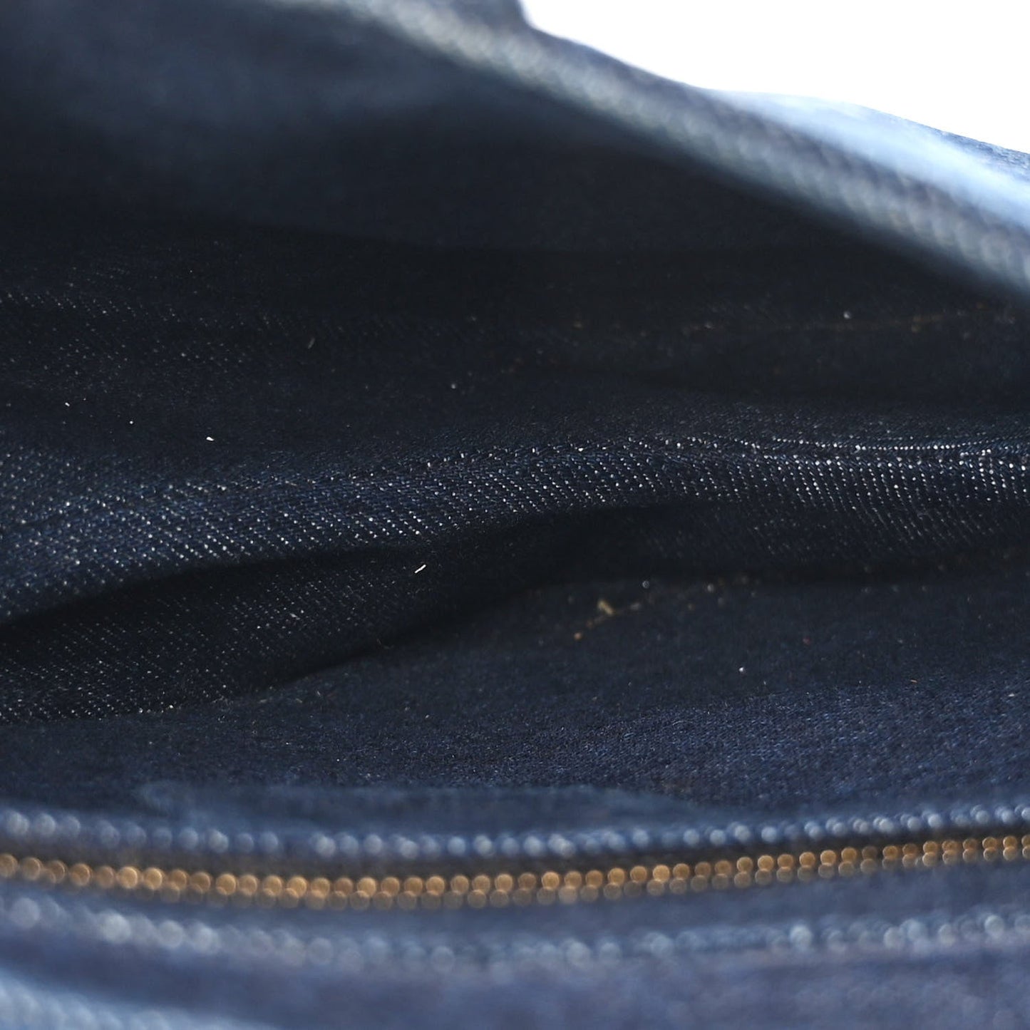 Denim Tie Dye Saddle Bag Blue