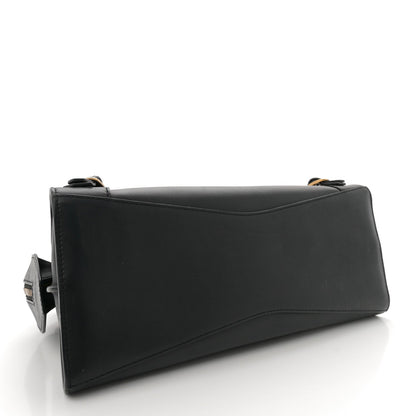 Smooth Calfskin Neo Classic Brass Hardware S City Black