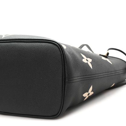 Empreinte Monogram Giant Neverfull MM Black Beige