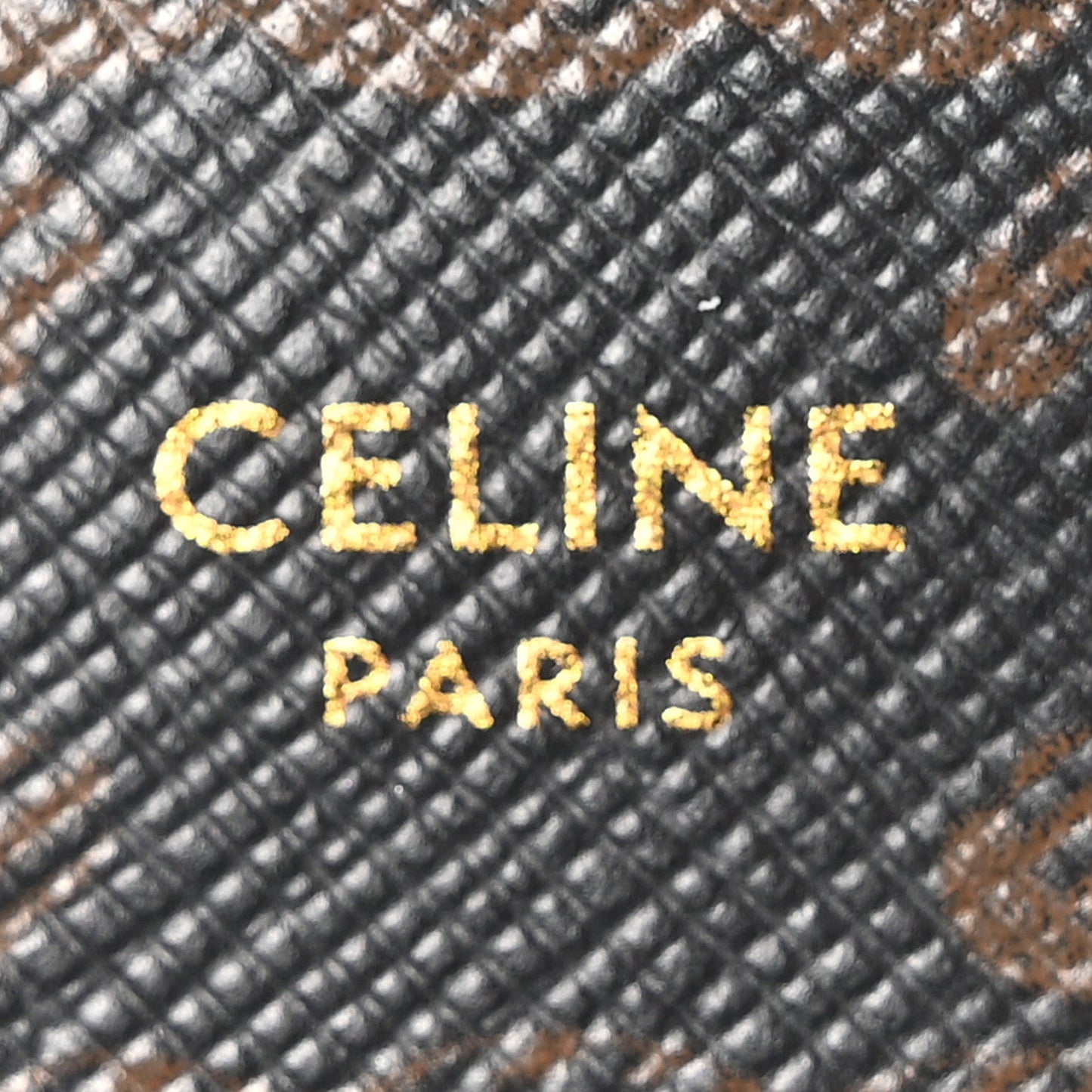 Triomphe Canvas Lambskin Wallet On Strap Tan