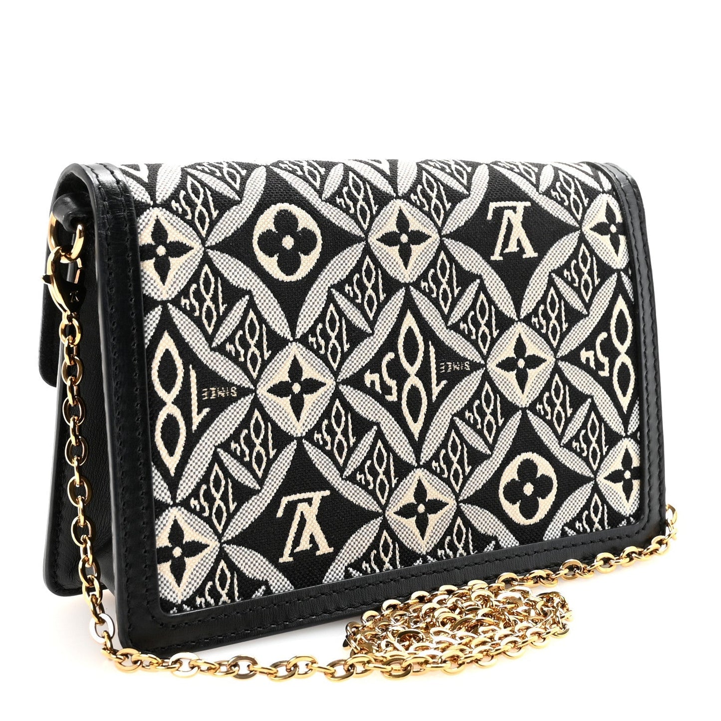 Jacquard Since 1854 Dauphine Chain Wallet Grey