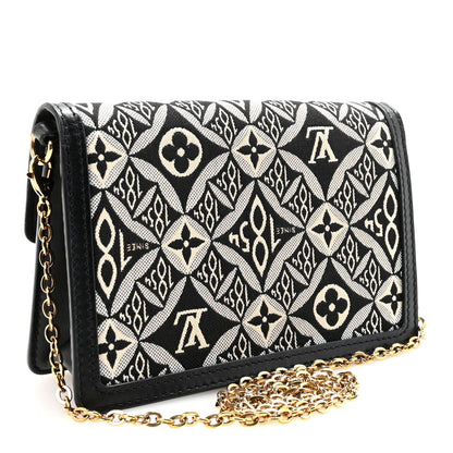 Jacquard Since 1854 Dauphine Chain Wallet Grey