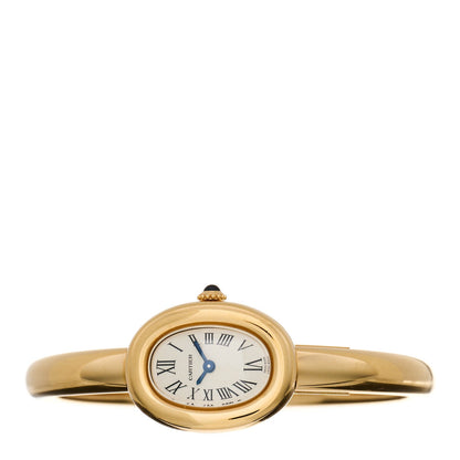 18K Yellow Gold 19mm Baignoire Quartz Watch