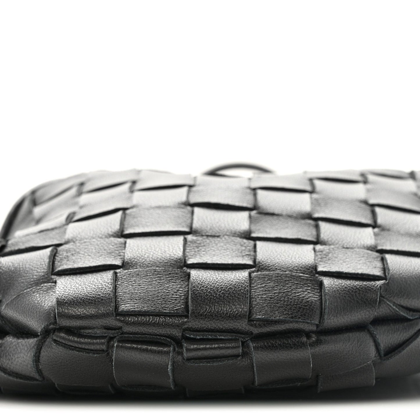 Nappa Intrecciato Mini Sardine Bag Black