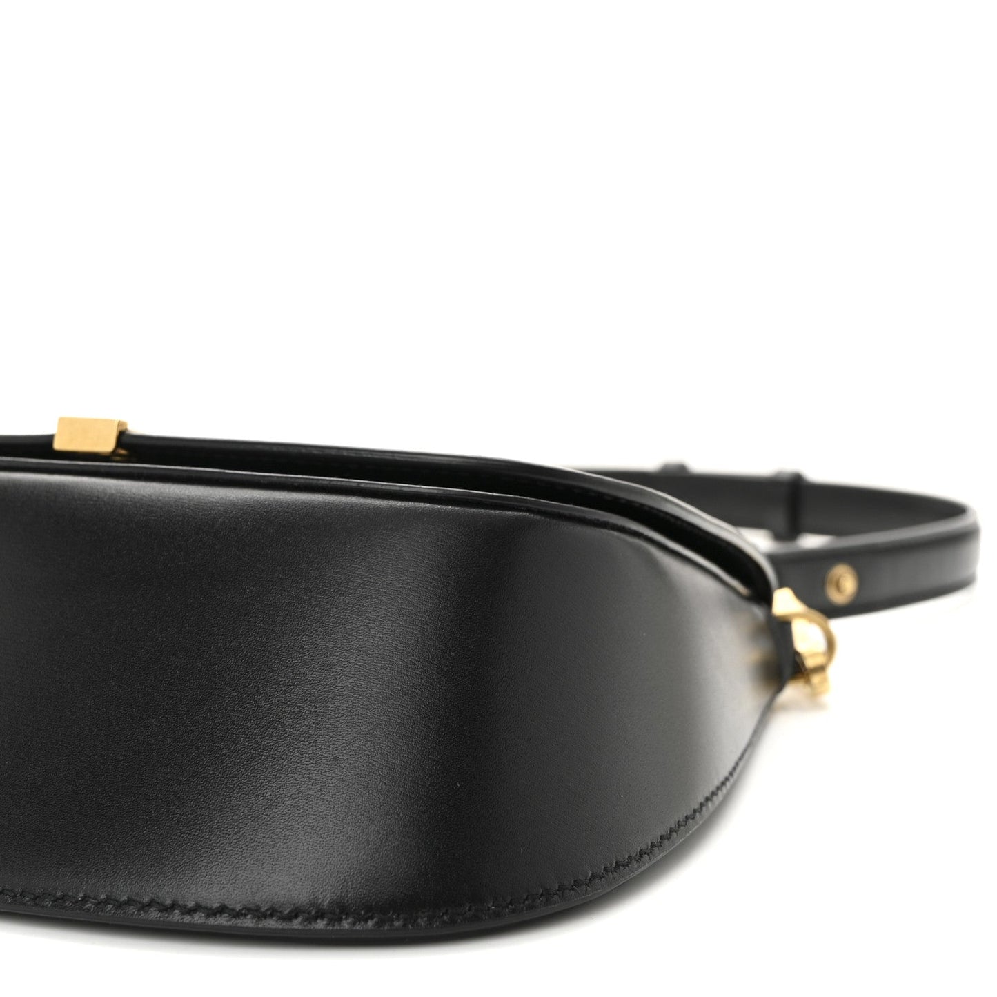 Box Calfskin Voltaire Top Handle Bag Black