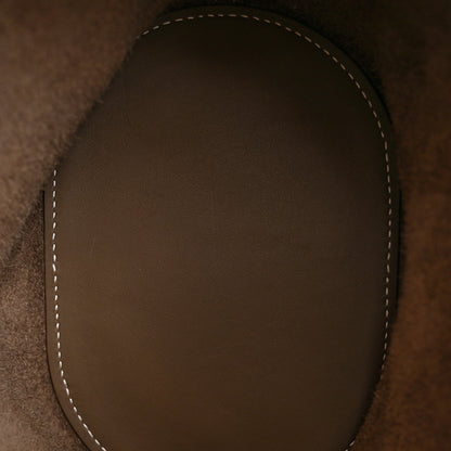 Taurillon Clemence Swift In-The-Loop 18 Bag Etoupe
