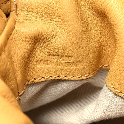 Calfskin Large Flamenco Knot Bag Sahara