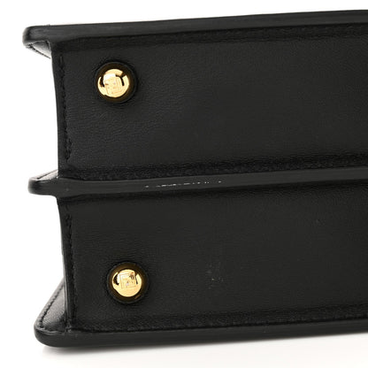 Shiny Nappa Petite Peekaboo I SEE U Satchel Black