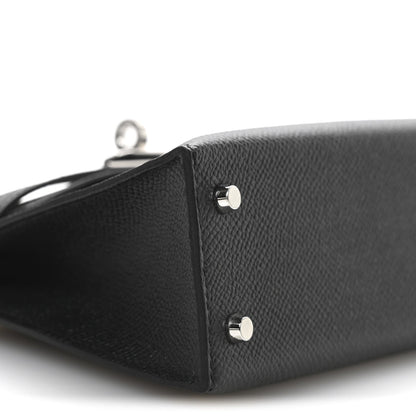 Epsom Mini Kelly Sellier 20 Black