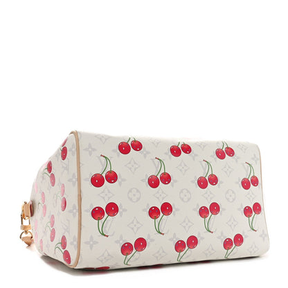 LV X TM Monogram Cerises Speedy Soft Bandouliere 30