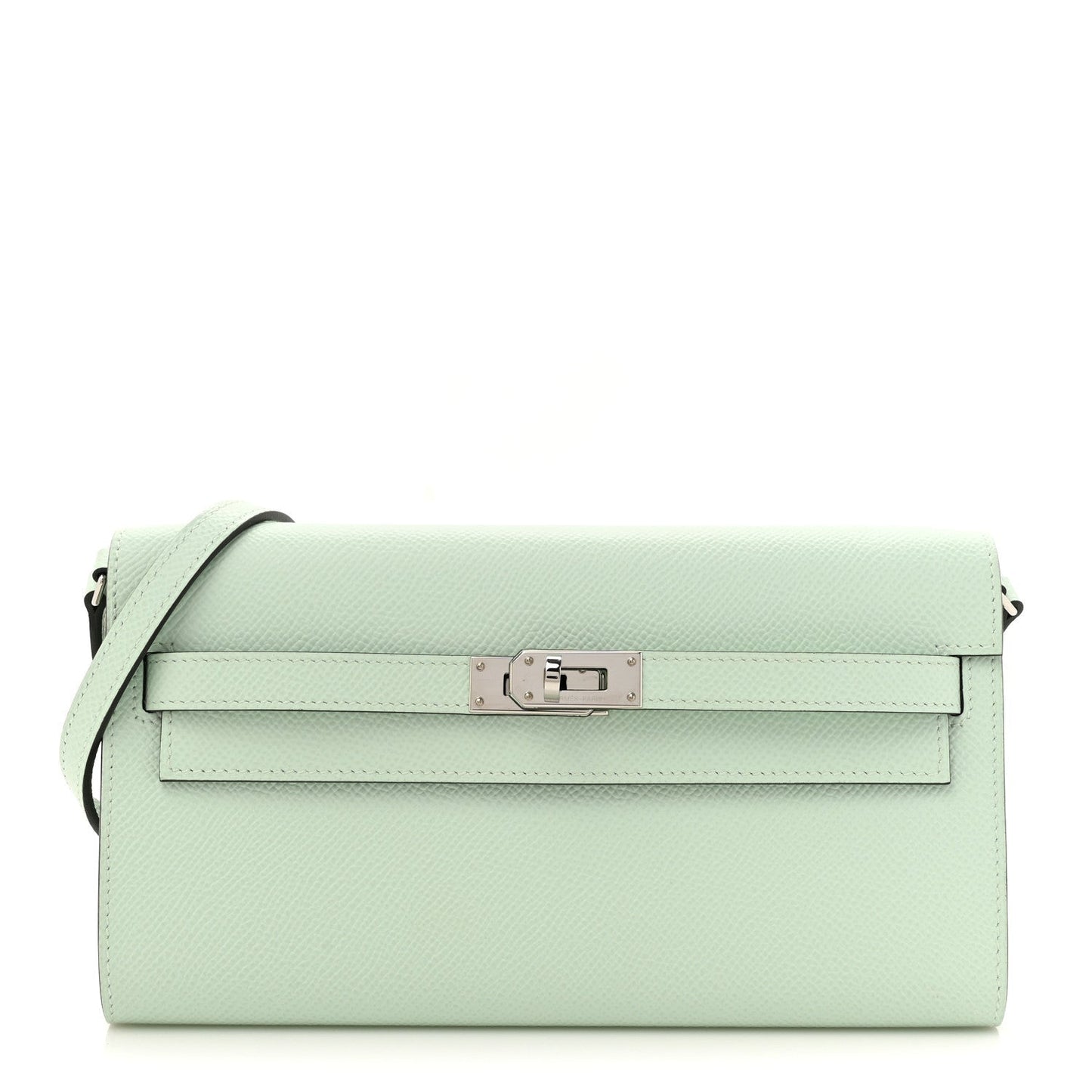 Epsom Kelly Wallet To Go Vert Peppermint