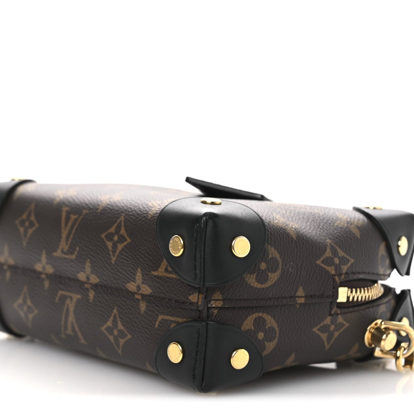 Monogram Petite Malle Souple Black