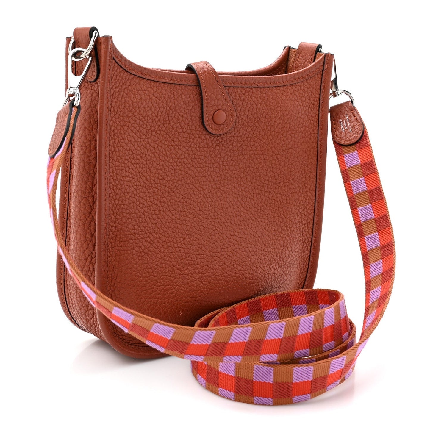 Taurillon Clemence Maxi Quadrille Evelyne TPM Cuivre Capucine Parme Rouge Duchess