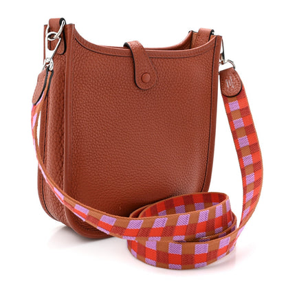 Taurillon Clemence Maxi Quadrille Evelyne TPM Cuivre Capucine Parme Rouge Duchess