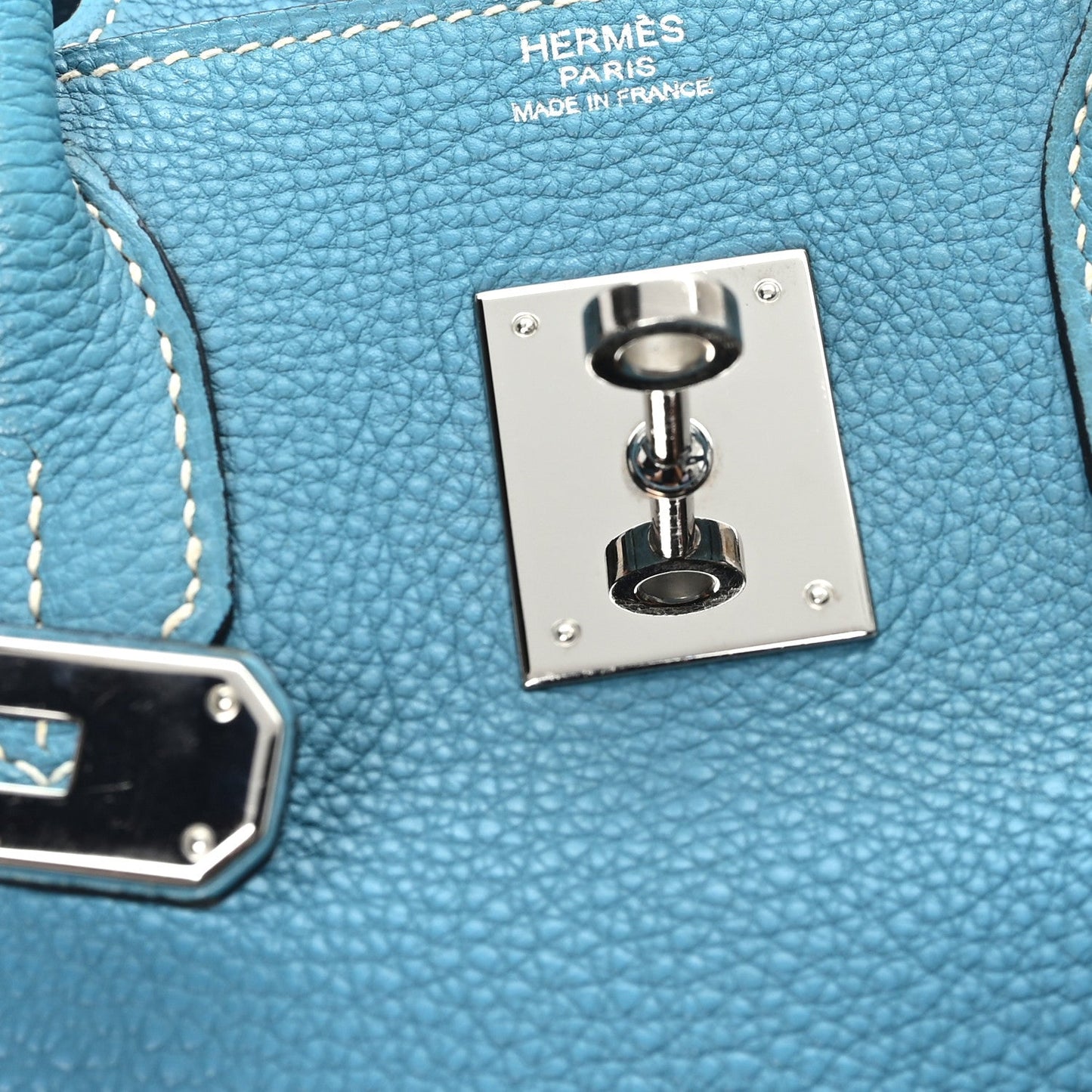Togo Birkin 30 Blue Jean