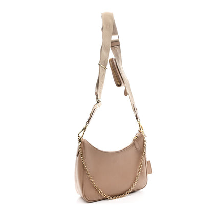 Saffiano Re-Edition 2005 Shoulder Bag Cammeo