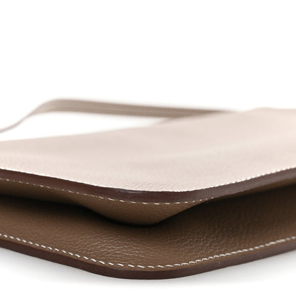 Evercolor Chaine d'Ancre Zipengo Pochette To Go Etoupe