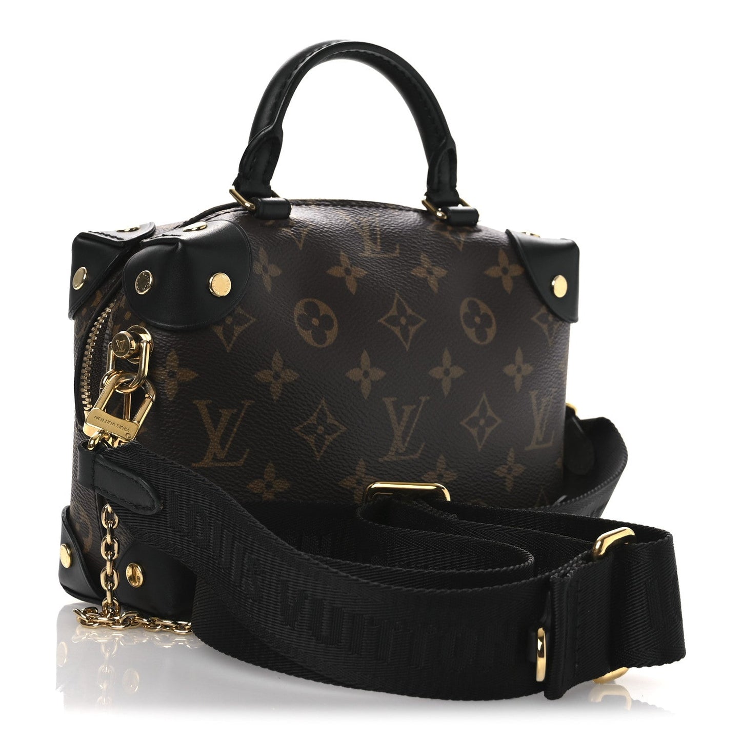 Monogram Petite Malle Souple Black