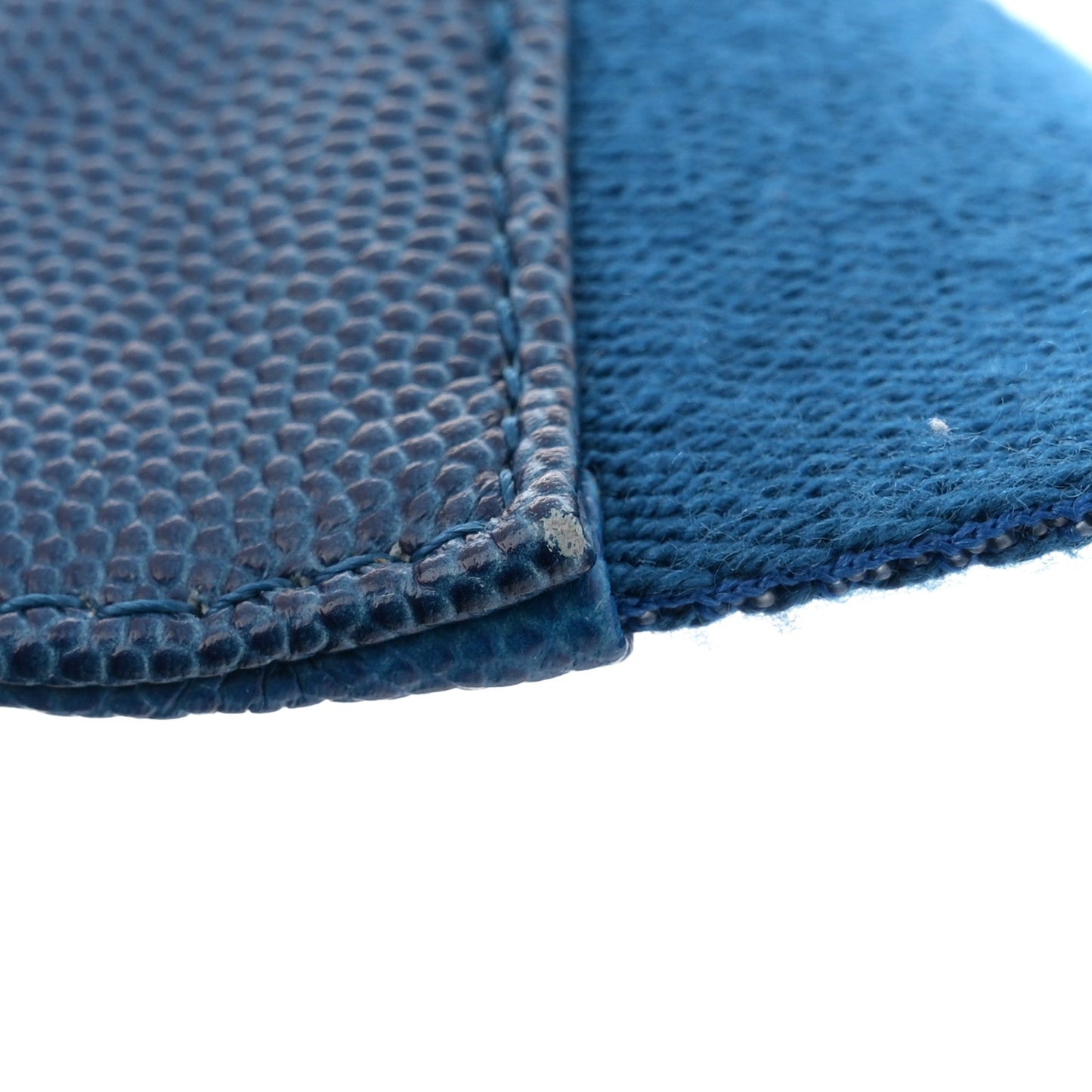 Caviar Quilted Small Sunset On The Sea Flap Blue