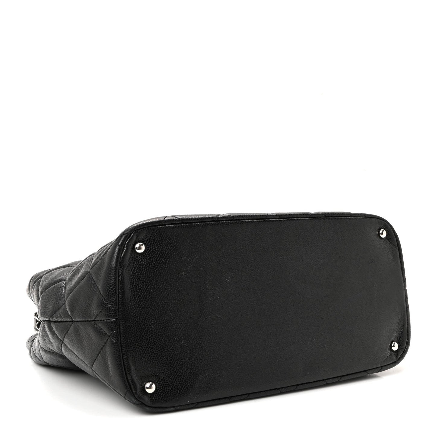 Caviar Quilted Timeless CC Soft Tote Black
