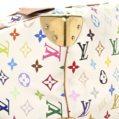 Monogram Multicolor Speedy 30 White